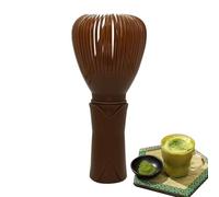 Balai moderne en polypropylène - Mixeur démontable pour crème crémeuse - Passe au lave-vaisselle et durable - Fouet portable pour cérémonie de thé traditionnel et latte - Vert/noir