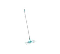 Leifheit Lave-sol Profi XL micro duo manche acier, balai microfibre avec housse lavable et manche de 140 cm, balai à plat, accessoire ménage pour sols carrelés