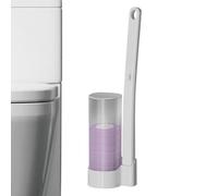 Balai Nettoyant WC Système De Nettoyage À Tête De Rechange Rapide | Rechargeable Kit De Nettoyage Salle Bain, Système Entretien Baignoires, Éviers Serpillière, Lavage Blanc Saveur de lavande