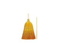 Balai paille 4 fils manche bois