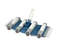 Balai piscine flexible 8 roues 35 cm