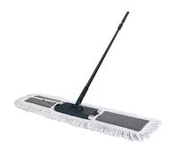 Balai Serpillère Aluminium, Grande Balai Plat Professionnel avec Manche Téléscopique, Coton Serpillere Professionnel