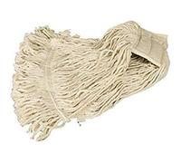 Balai serpillere professionnel - Serpillère - Balai serpillere - Balais laveurs - Frange Coton - Balai lave sol - Frange Faubert coton 350g avec ruban
