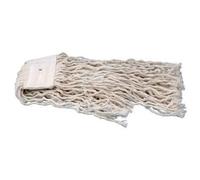 Balai serpillere Professionnel - Serpillère - Balai serpillere - Balais laveurs - Frange Coton - Balai Lave Sol - Frange Faubert Coton 350g sans Ruban (2B)
