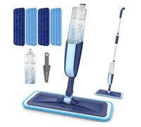 Balai Serpillère Vaporisateur, Balais Serpillère Nettoyer Sol Lave Sol avec Reservoir Microfibre Spray Mop pour Maison, Cuisine