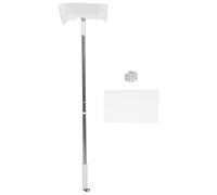 Balai Serpillière 360° Tête Plate Rotative en Fibres Synthétiques Blanc | Technologie sans Lavage Manuel, Tête Flexible pour Espaces Étroits, Manches Réglables, Accessoires Lavables