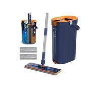 Balai Serpillière Essoreur Plat 3 Réservoirs K1-Pro, Réelle Séparation Eau Propre Et Sale, Nettoyage Hygiénique sans Effort
