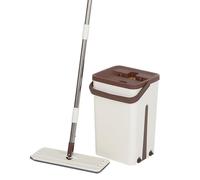 Balai set à double compartiment Essoreur EasyClean + Recharge Lingette Microfibre Offerte