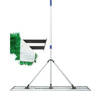 Balai trapèze alu Velcro 120cm + Manche réglable 180cm + Frange 120cm