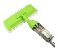 Balai Vapeur Avec Pulvérisation Multi-Fonction Mop Spray Pliable Plastique (Vert)
