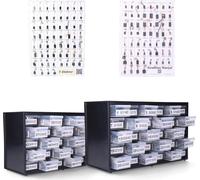 Balais Charbon 60 Tiroirs Assortiment Complet Outils électriques - Grafitos Marjal