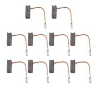 Balais de charbon 1607000V37 pour Bosch GWS 13-125 GWS 17-125 CIE Meuleuse d'angle Accessoires pour outils électriques 6 x 11 x 15 mm Noir
