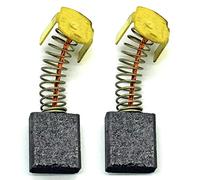 Balais de charbon 6,5 x 13,5 x 17 mm (RC-603) pour scie circulaire de table Bosch 3603M0340 PTS10 MK1 ou Einhell RT-TS 1725, RT-SM 305 L, KGSZ 3050