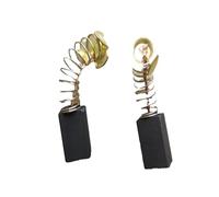 Balais de charbon électriques 20 pièces for outils électriques-accessoires de Machine à polir(6x10x15mm)