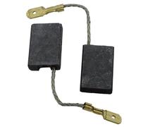 Balais de Charbon METABO WX 21-230 QUICK Coupeuse/Scie 6x16x24 mm - Avec arrêt automatique - Une paire de Balais de Charbon de haute qualité