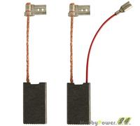 Balais de charbon pour Bosch 6,3 x 12,5 x 24 mm GBH 5-40 DE 5-40DCE GSH 5 E 5CE DCE 1617014144 avec câble de service