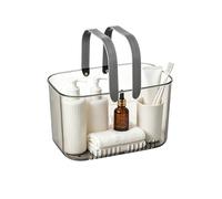 Balakaka Panier De Douche 5,8 L, Gris Argenté, Résistant à l'Humidité, CADDY, Plastique, Douche, 26 × 15 × 15 cm, 10 kg max