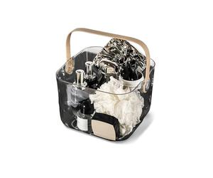 Balakaka Panier De Douche Portable Avec Trou de Vidange,8.6L Grande Capacité Panier Rangement Salle de Bain avec Poignées, Organisateur de Douche pour Shampooing Gel douche