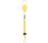 Balance à ressort - Capacité balance à ressort 2,5 N | Bilacia à tube Bourdon, dynamomètre de grande taille, dispositif cylindrique de mesure de démonstration pour expériences de travail