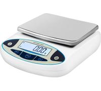 Balance analytique, précision 5000 g x 0,01 g, balance de laboratoire haute précision, 13 unités de conversion, fonction de comptage, écran LCD, pour laboratoire, université, bijouterie (5000 g, 0,01