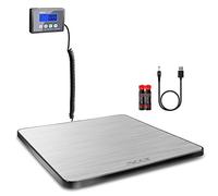 Balance Colis ACCT, 400 lb/180 kg, balance postale numérique avec fonctions Hold/Tare, balance professionnelle pour colis/animaux domestiques/bagages/bureau, Pese Colis, piles et câble USB inclus