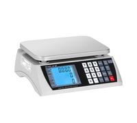 Balance compteuse - 30 kg / 1 g - 22,3 x 17,4 cm - 72 h d'autonomie - avec écran LCD | Steinberg Systems