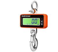 Balance de grue à échelle suspendue numérique 1500 kg/1000 kg/500 kg avec télécommande 65 pieds Artisans ou Ouvriers(LCD 1000KG Orange)