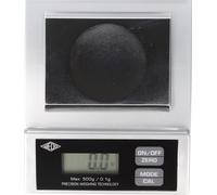 Balance de poche Precision 500, capacité 500 grammes, graduation 0,1 gramme, 6,2 x 4,3 cm