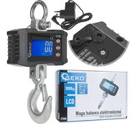 Balance digitale pour grue suspendue avec télécommande 1000kg Geko