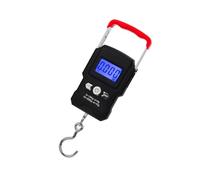 Balance électronique compacte avec design rétractable et 4 unités de mesure pour bagages, voyage, shopping, balance de poche avec crochet