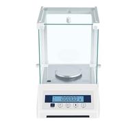 Balance électronique de pesage 0.1mg 0.0001g, Balance analytique avec pare-brise for laboratoire, industriel et entreprise(210g 0.0001g FA2104E)