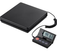 Balance industrielle - Balance plate-forme 10 g - 50 kg - Balance pour colis précision 2 g - Balance digitale kg/lbs/lbs:oz/g - Balance de comptage 250x250x43 mm - Boîtier ABS - Fonctions tare/maintie