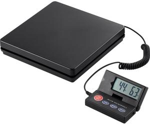 Balance industrielle - Balance plate-forme 10 g - 50 kg - Balance pour colis précision 2 g - Balance digitale kg/lbs/lbs:oz/g - Balance de comptage 250x250x43 mm - Boîtier ABS - Fonctions tare/maintie