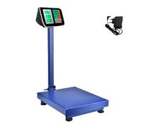Balance Industrielle Plate-forme 150 Kg. Balance Numérique Pliante avec écran LCD. Plate-forme en Acier. Balance Professionnelle Multifonctionnelle, Parfaite pour les Colis, les Entrepôts