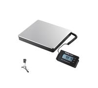 VEVOR Balance Numérique 200kg Précision 0.05kg Pour Bagages Maison Bureau De Poste Noir et Argent