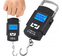 Balance numérique pour bagages à main 50 kg, noire, compacte