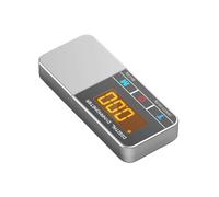 Balance numérique pour bijoux avec rétroéclairage, outil de mesure de 0,01 g/100 g, pour cartouche de platine et compteur de force de plateau tournant