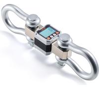 Balance numérique pour grue, capacité maximale de 22 000 lb/10 t, balance suspendue industrielle robuste avec boîtier en aluminium moulé et écran LCD, division de 2 kg et commutateur à 3 unités, téléc