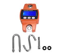 Balance numérique suspendue de 661,4 lb avec boîtier en fonte d'aluminium, balance à crochet robuste de 300 kg, écran LCD portable, multi-unités pour la maison et l'entreprise