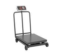 Balance plateforme - 600 kg / 0,1 kg - 60 x 50 cm - à roulettes - LED | Steinberg Systems