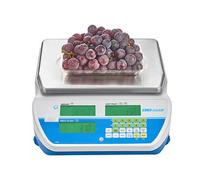 Balance poids-prix pour commerce ou marché - 6/15kg - 2/5g - charge min. 40g