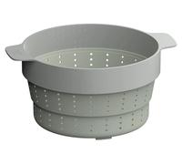 Balance Steamer/Pour, 24 cm, plastique recyclé, silicone, sauge - BergHOFF | Leo Line