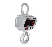 Steinberg Crochet Peseur Balance à Grue Professionnelle SBS-KW-5000 (5 t / 2 kg, kg/lbs, aluminium moulé, batterie 6V/4Ah, LED - 35 mm (1.4 inch))