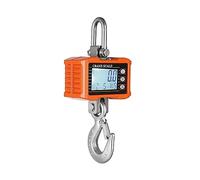 Balance suspendue numérique 1000kg/ 2204lbs échelle de grue robuste rétro-éclairage LCD unité balances à crochet industriel for chantier Construction Artisans ou Ouvriers