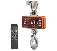 Balance suspendue numérique 1000kg - Balance pour grue lbs/kg/N - Balance de traction précision 0,2kg - Balance industrielle pour gibier - Ecran LED - Balance suspendue - Mini balance portable avec té