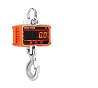 Balance suspendue numérique, Balance de grue numérique 500KG/1500kg, char élevée, électronique industrielle, crochet robuste, poids N/lb/kg, 3 unités suspendues(1500kg Orange)