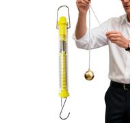 Balance tourbe - 2.5x2x25cm Newton Power Meter Avec 10N Capacité | Dynamomètre Tubulaire Équipement de laboratoire de physique éducatif | Appareil de mesure de force pour enseignants Étudiants