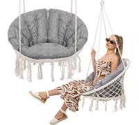 Balançoire de jardin Coussin rond pour siège suspendu 60 cm