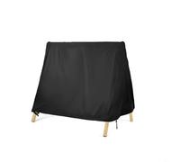 Balançoire de jardin, en tissu Oxford 210D, housse imperméable pour balancelle de jardin à trois places, housse de mobilier d'extérieur avec cordon de serrage