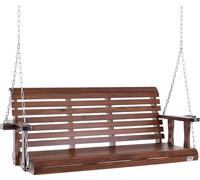 Balançoire hollywoodienne VEVOR en bois de cèdre, 1702x710x600mm, balançoire de terrasse pour la cour et le jardin, capacité de charge améliorée d'environ 400 kg, banc de chaise à bascule robuste avec